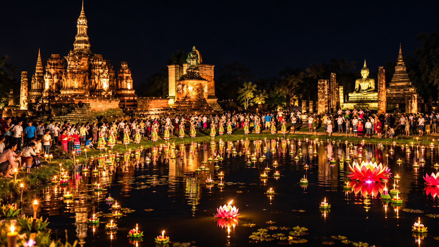 【2026年版】タイ北部の祭り・夜市・絶景ステイ｜チェンマイのイーペンとチェンライ山の宿